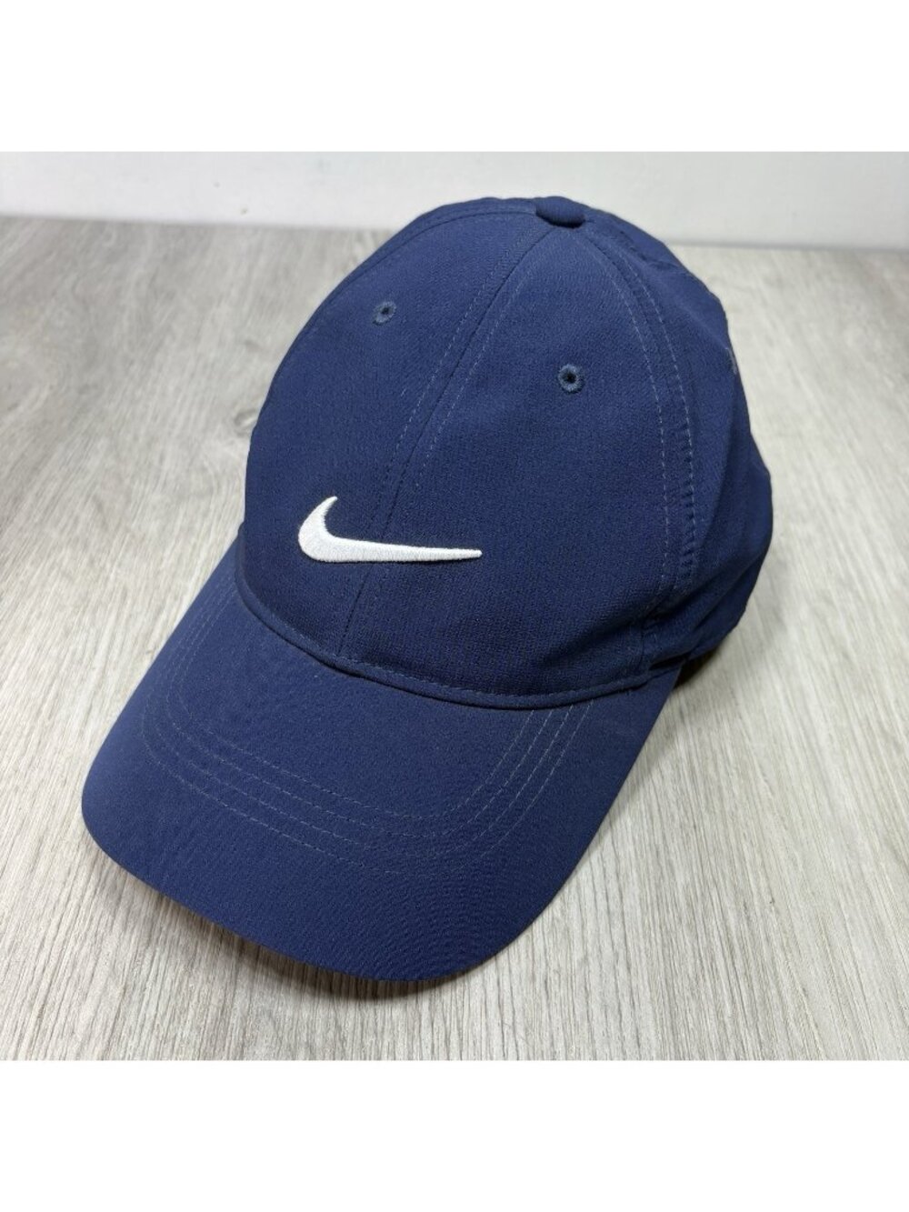 Nike Legacy91 Dri-Fit Golf Blue White Hat AQ5349-410 Adjustable Strapback Cap